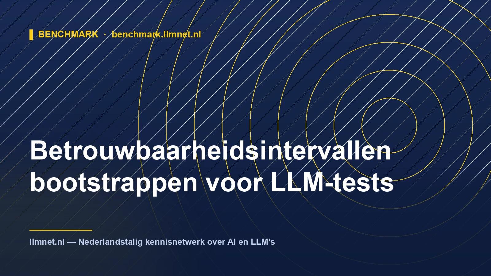 Illustratie: Betrouwbaarheidsintervallen bootstrappen voor LLM-tests